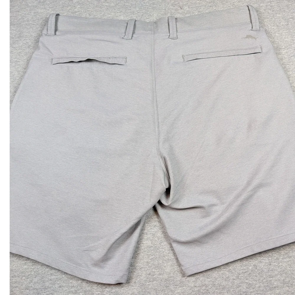 Tommy Bahama On Par Short 8 Inch Mens 32 Gray Golf Performance Polyester